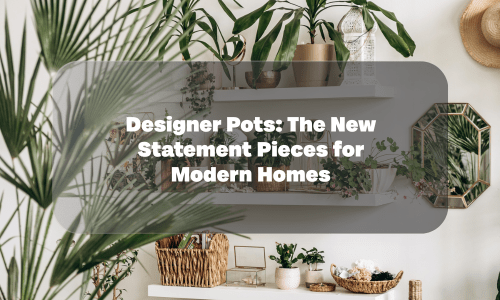Designer Pots: The New Statement Pieces for Modern Homes - Future Roots India